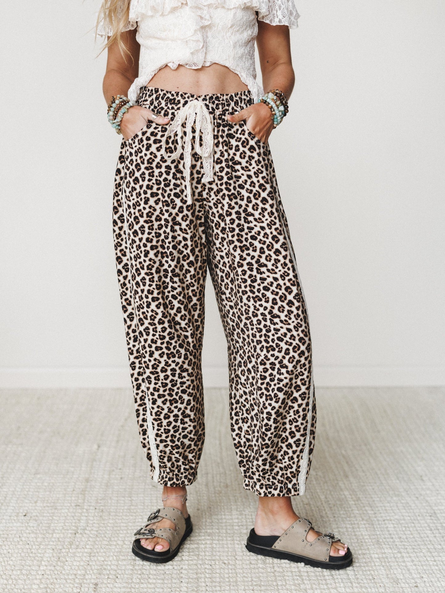Wild Love Pants - Leopard