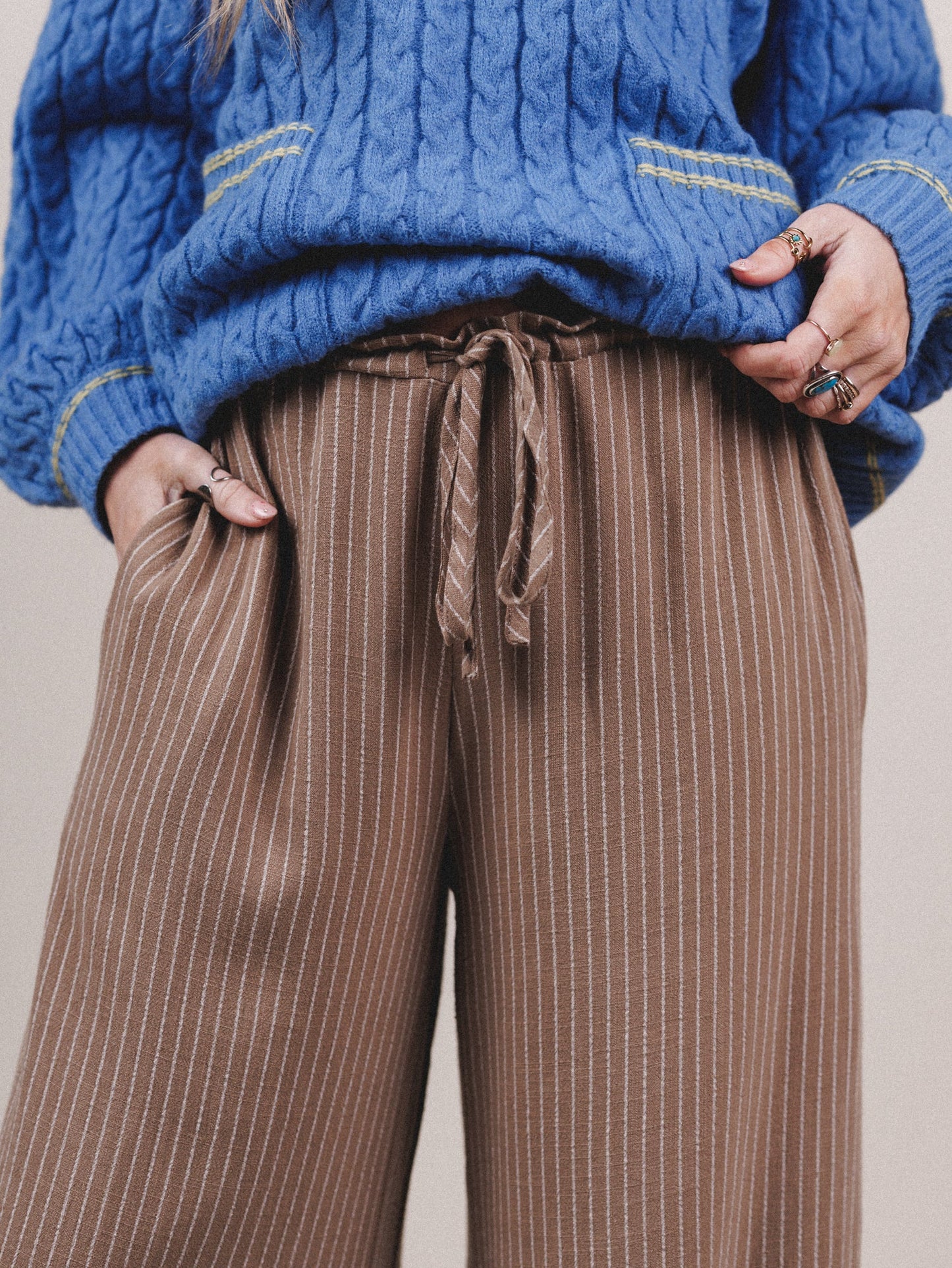 Sunday Mood Pants - Taupe