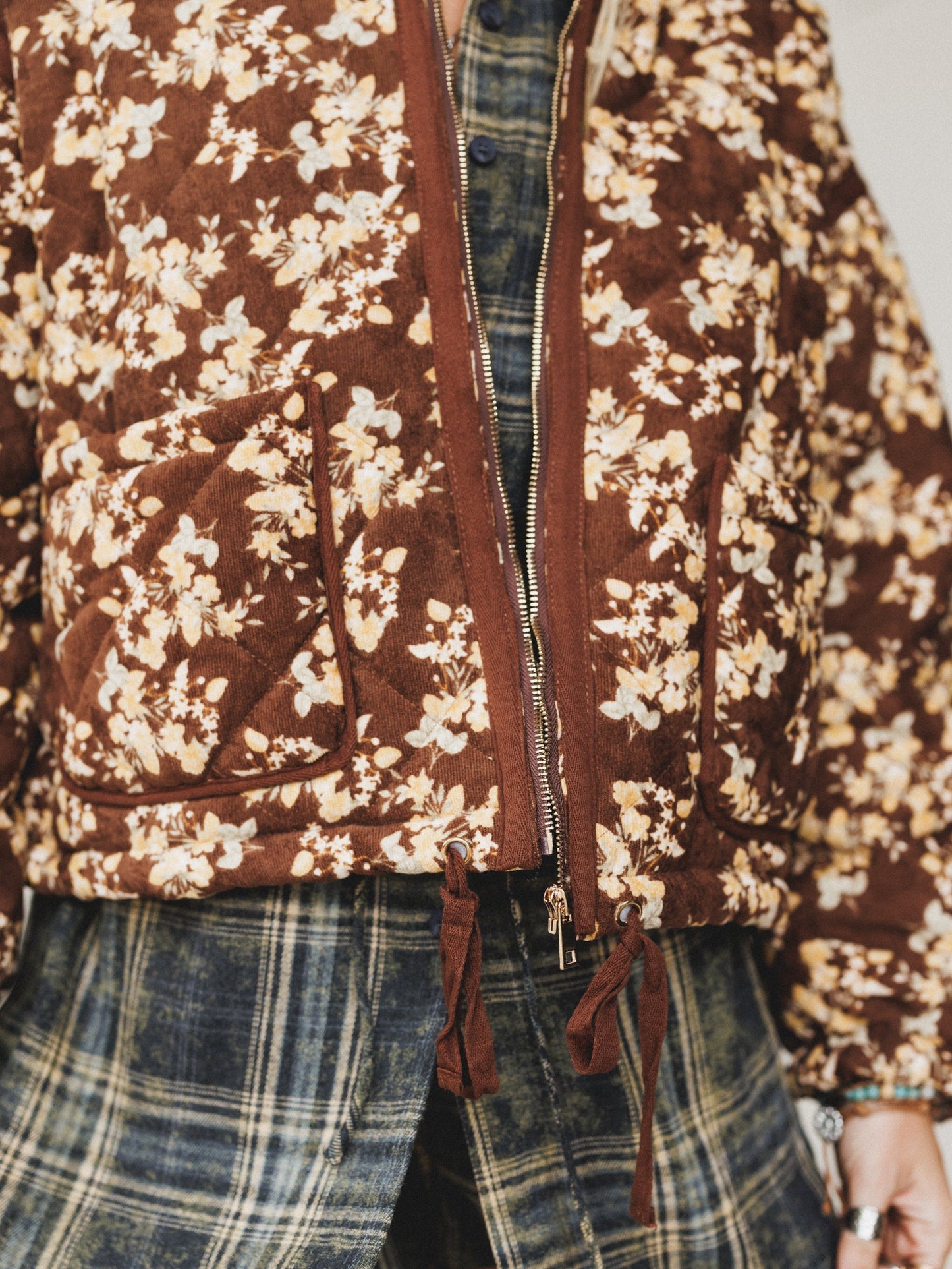 Fever Bloom Jacket - Brown