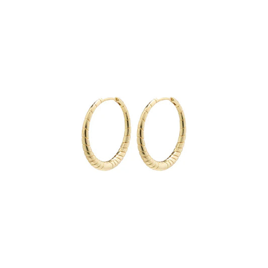 PILGRIM Euphoric Hoop Earrings