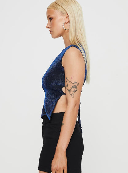 Uzo Top Navy
