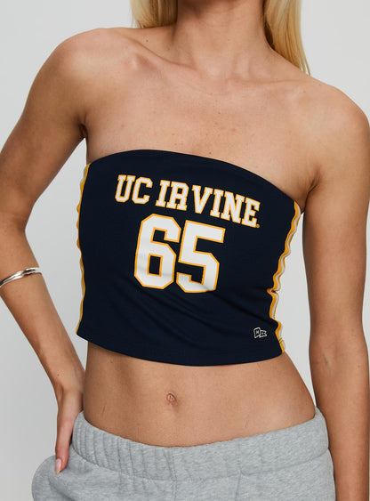 UC Irvine Jersey Tube Top Blue