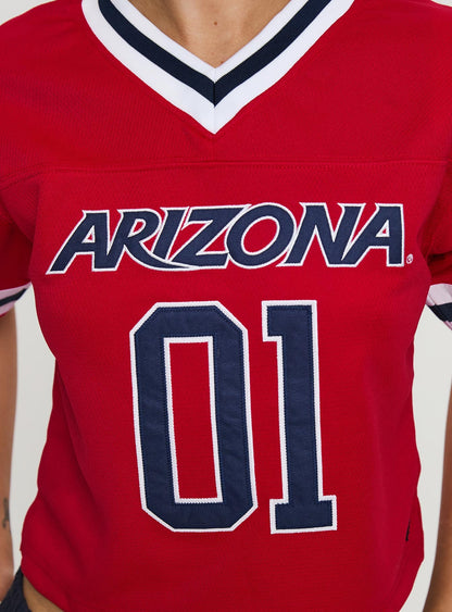 U of A Football Jersey Red