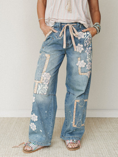 Prairie Patch Jeans - Denim