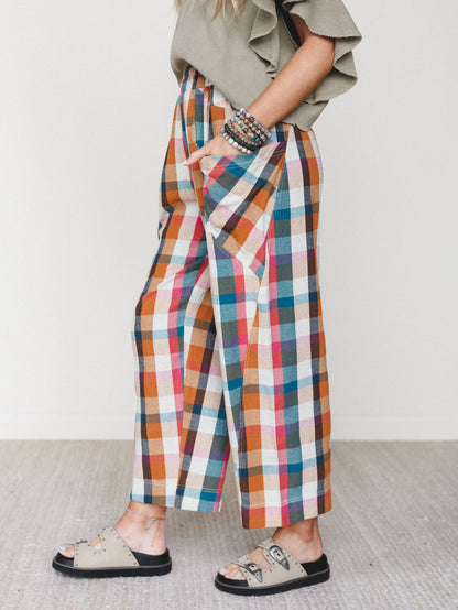 Wild Roams Pants - Rose Teal