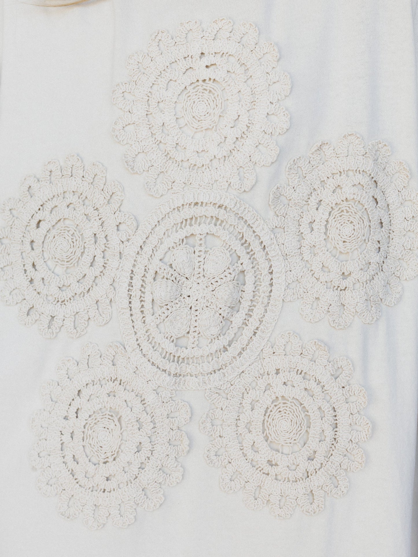 Vintage Flower Dress  - Natural