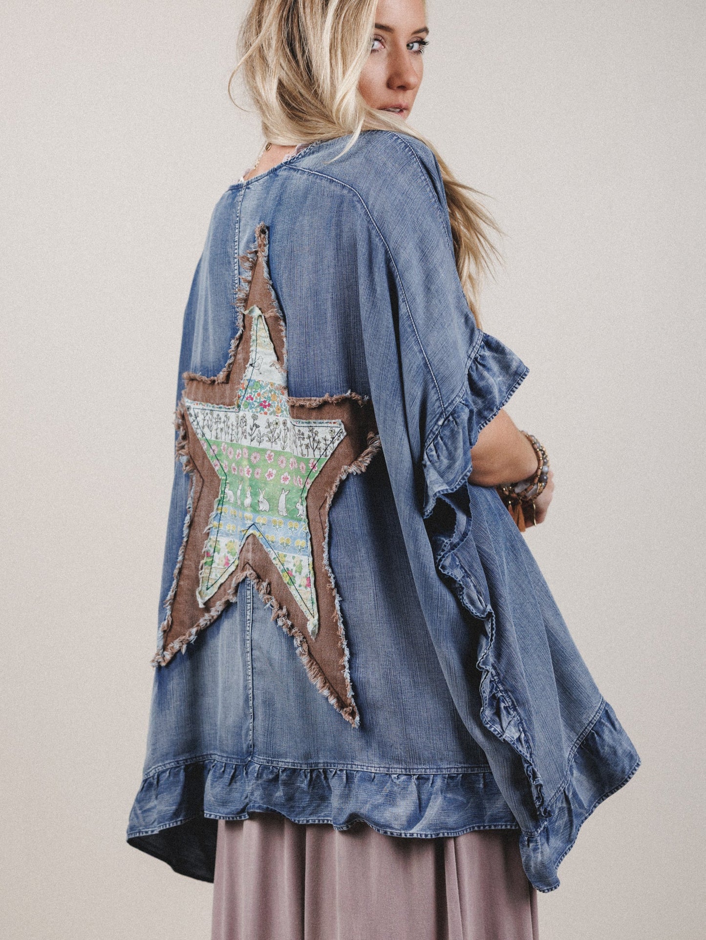Robbie Denim Jacket - Washed Denim