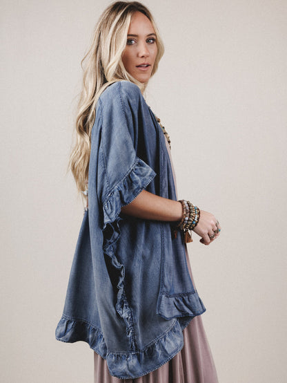 Robbie Denim Jacket - Washed Denim