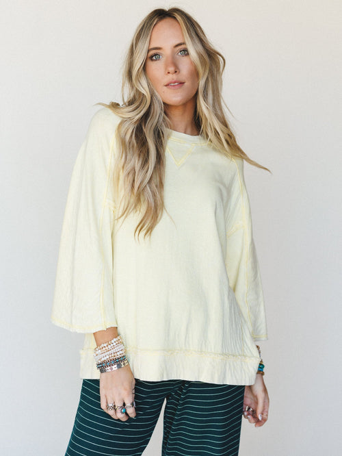 Winsome Everyday Tee - Lemon