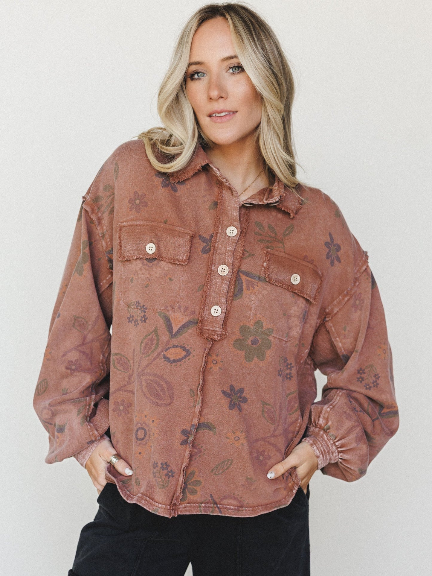 Nature Lover Top - Chocolate