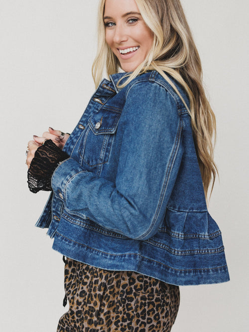 Coastal Belle Jacket - Denim
