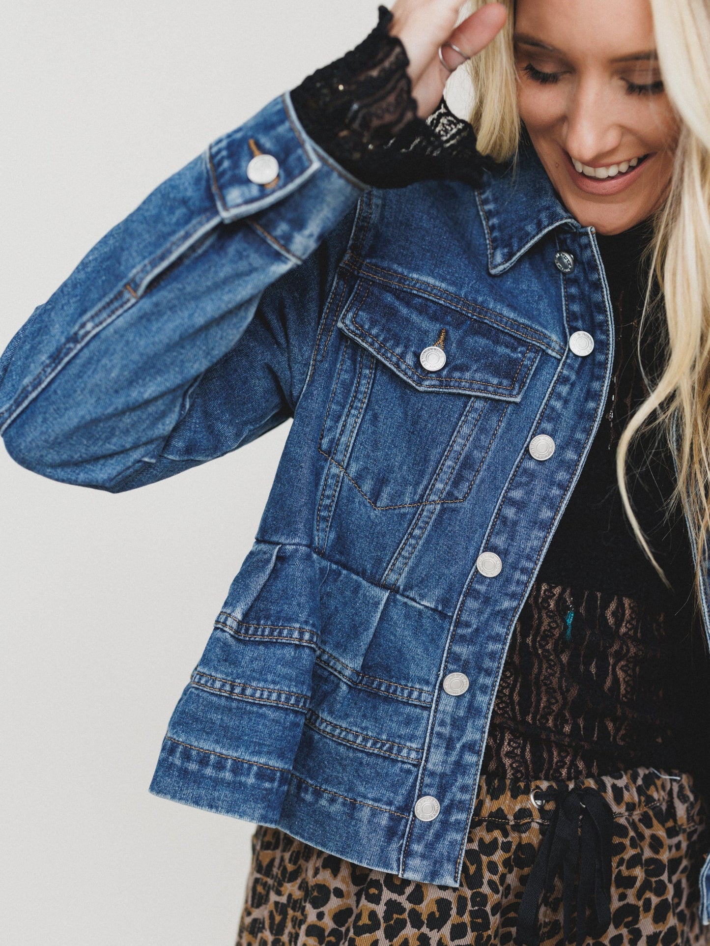 Coastal Belle Jacket - Denim