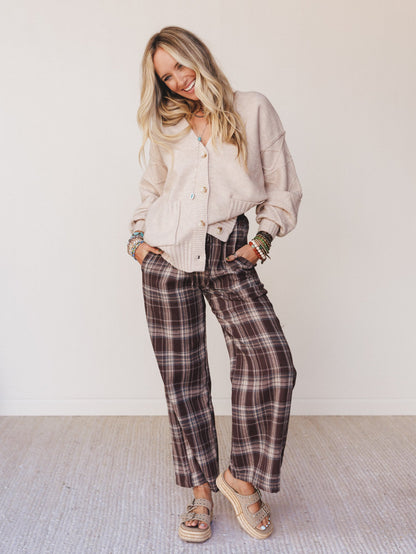 Let It Wander Cardigan - Oatmeal