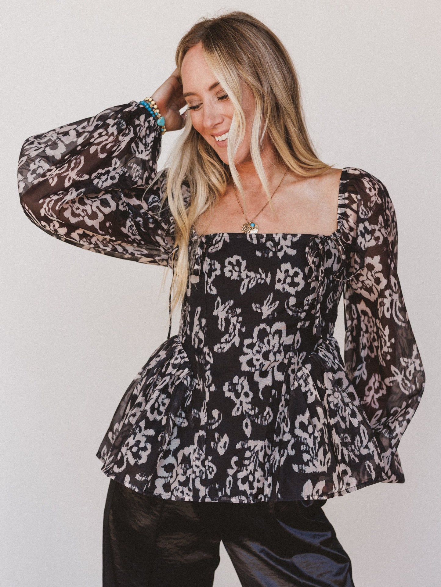 Bare Threads Top - Black