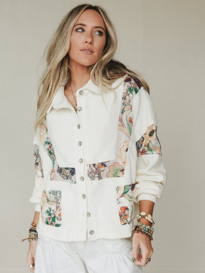 Dream Drape Jacket - Cream