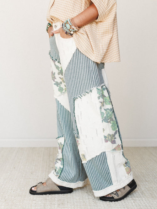 Goldenrae Pants - Green Multi
