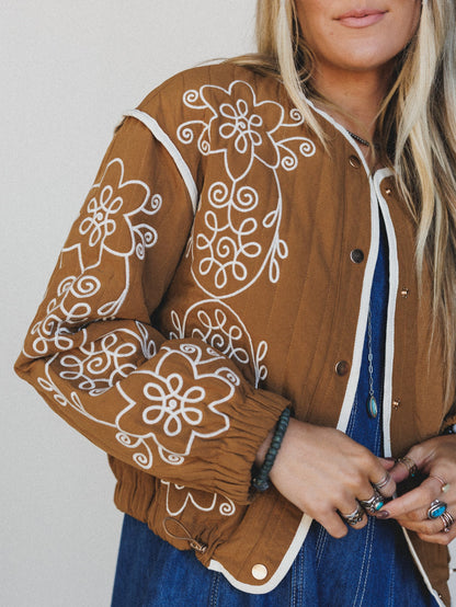 Velvet Ridge Jacket - Camel