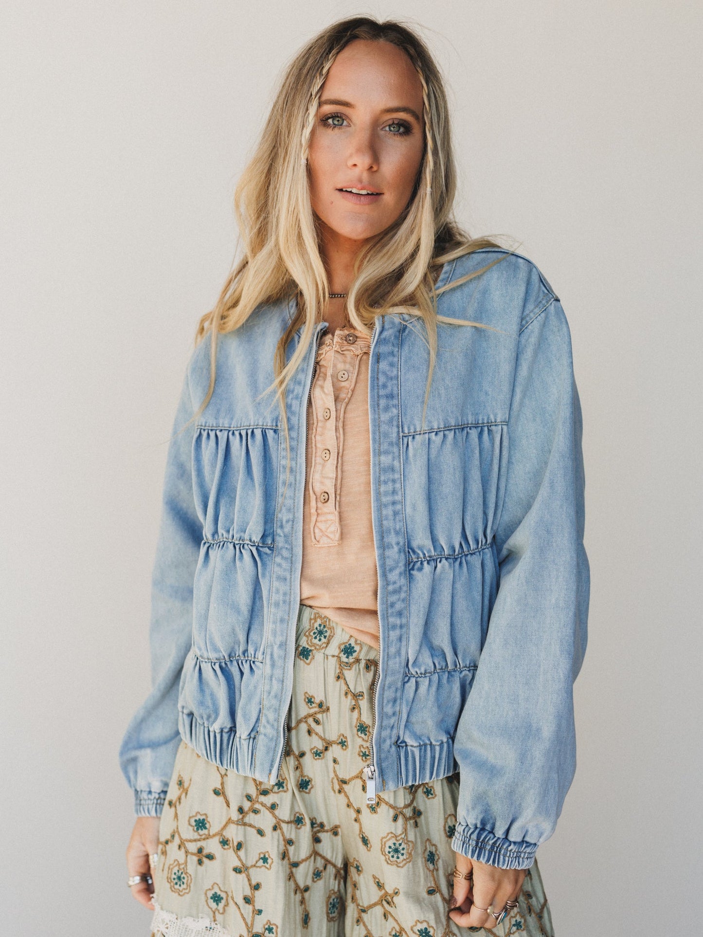 Willow Court Jacket - Denim