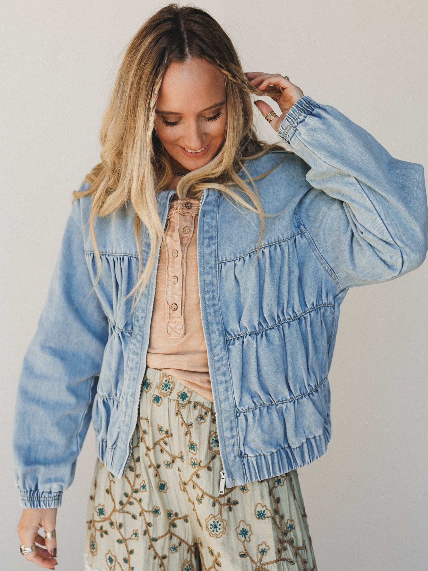 Willow Court Jacket - Denim