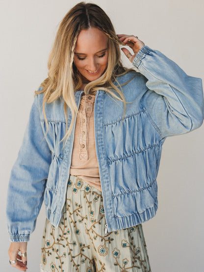 Willow Court Jacket - Denim