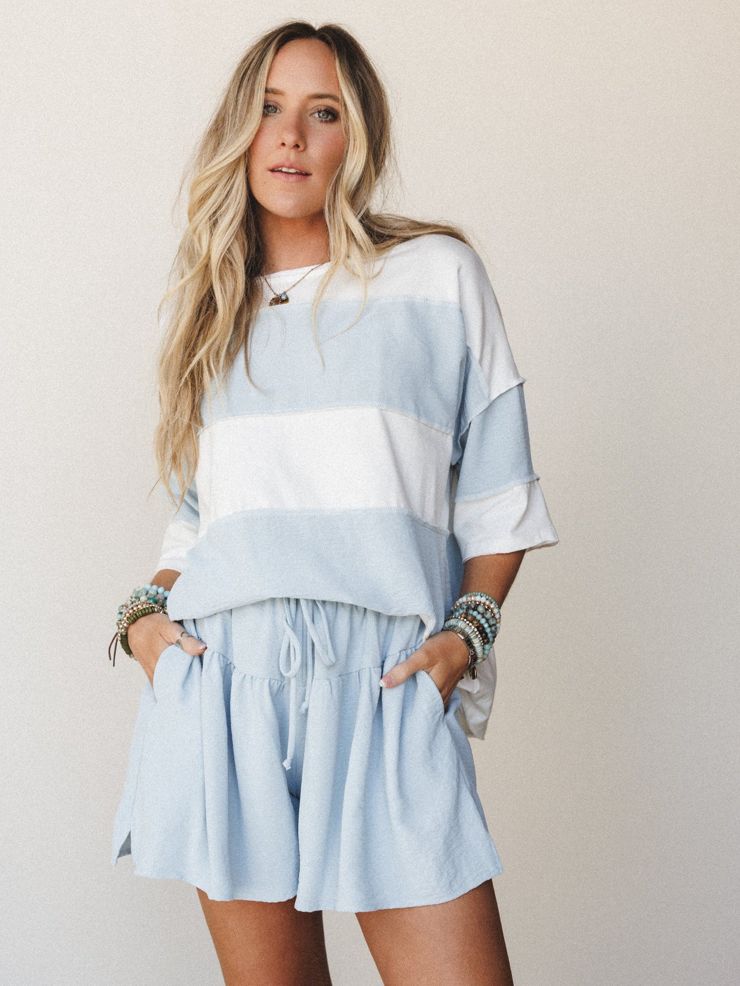 The Nest Perfect Match Set - Sky Blue Ivory