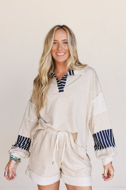 The Nest Story Line Set - Navy Oatmeal