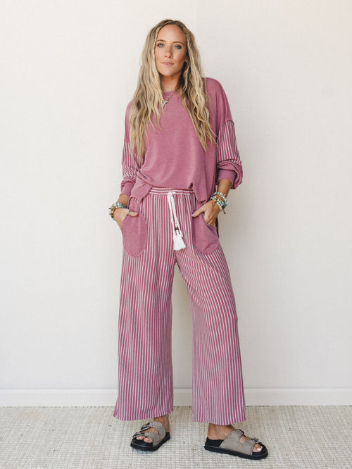 The Nest Easy Days Contrast Set - Dusty Rose
