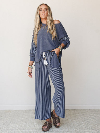 The Nest Easy Days Contrast Set - Navy