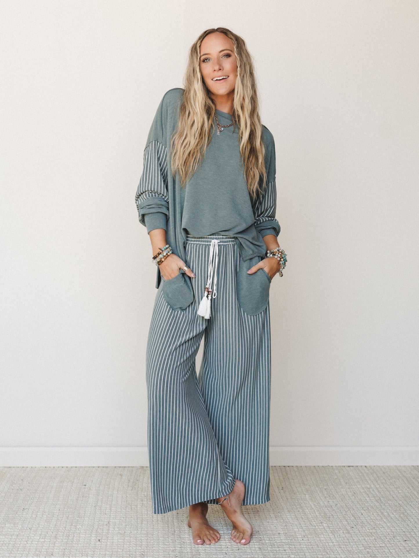 The Nest Easy Days Contrast Set - Olive