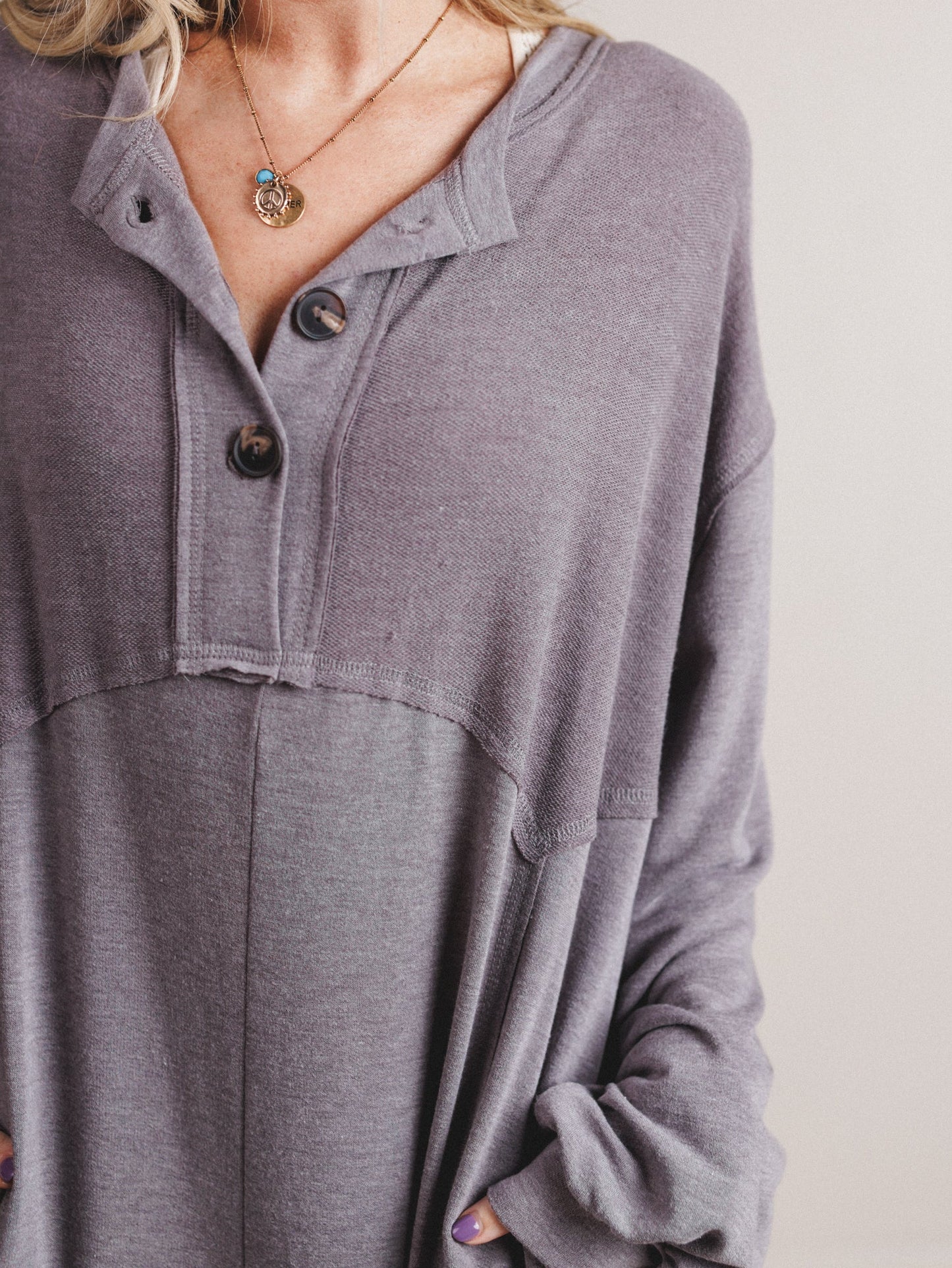 The Nest Sweet Nothings Jumpsuit - Heather Brown