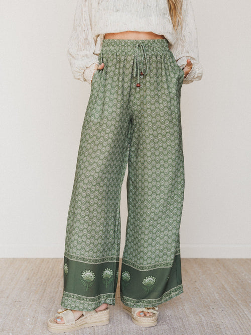 The Nest True Wanderer Pants - Sage