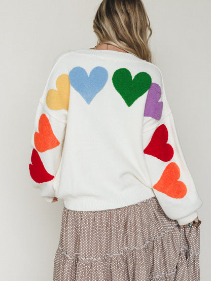 Love Catcher Cardigan - Ivory