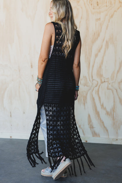 The Nest Seaside Soul Duster - Black
