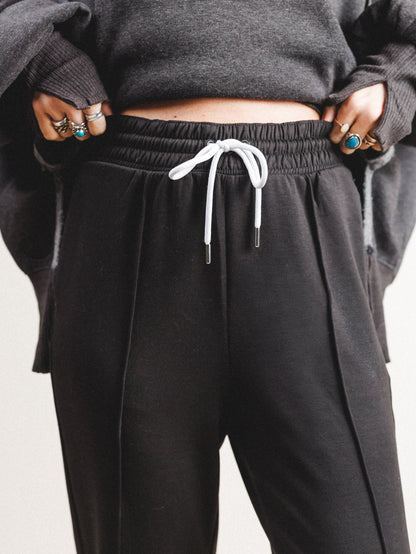 Pure Comfort Jogger Sweatpants - Black