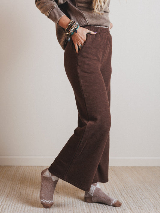 Sky Valley Lounge Pants - Brown