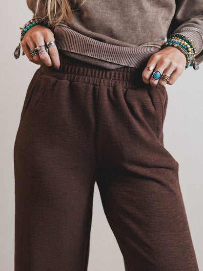 Sky Valley Lounge Pants - Brown