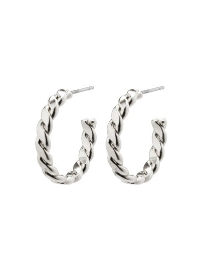 PILGRIM Kalila Twirl Hoop Earrings