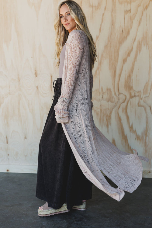Solstice Stroll Duster - Natural