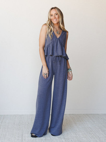The Nest Easy Sunday Set - Heather Navy