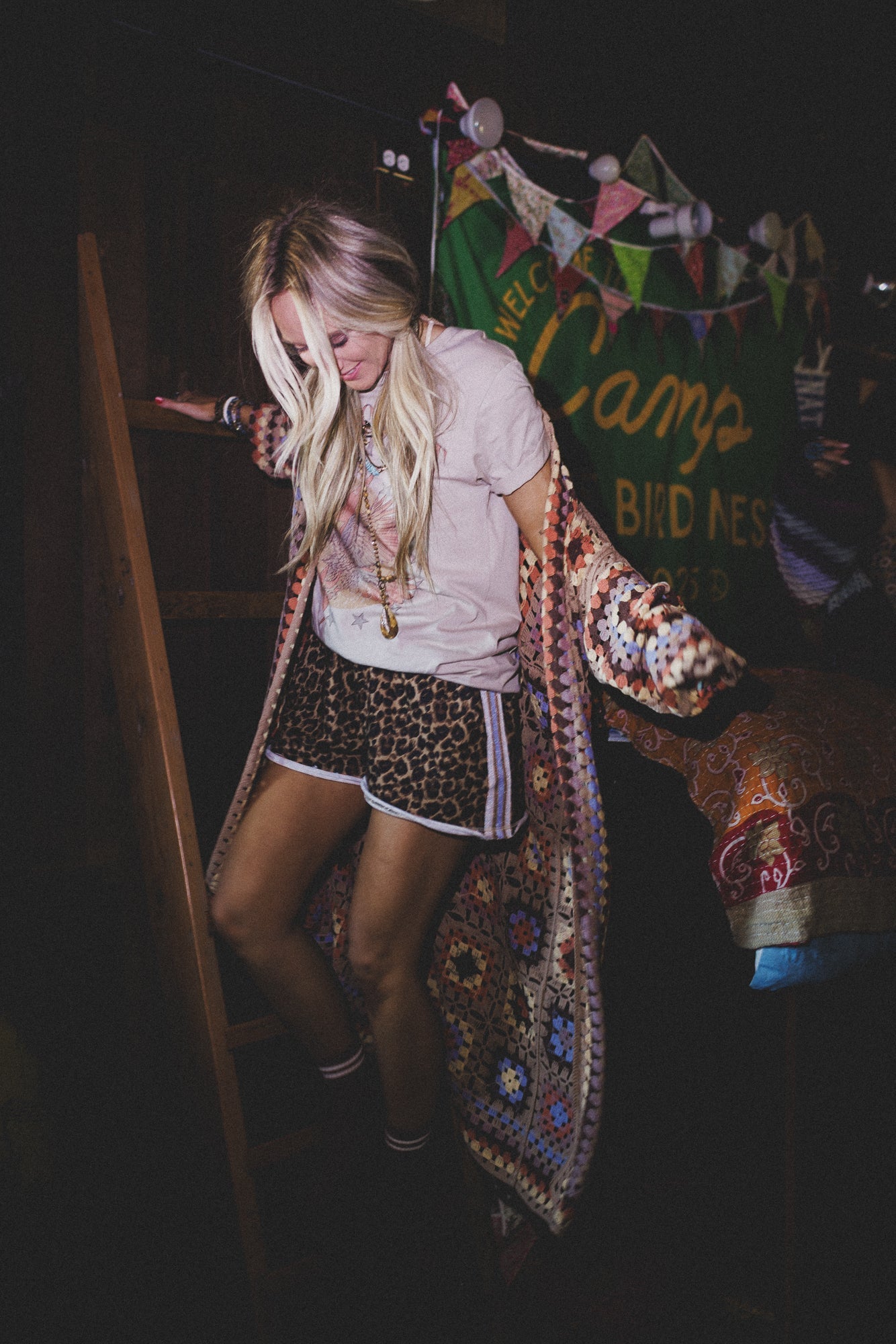 Riviera Nights Leopard Print Shorts - Mocha