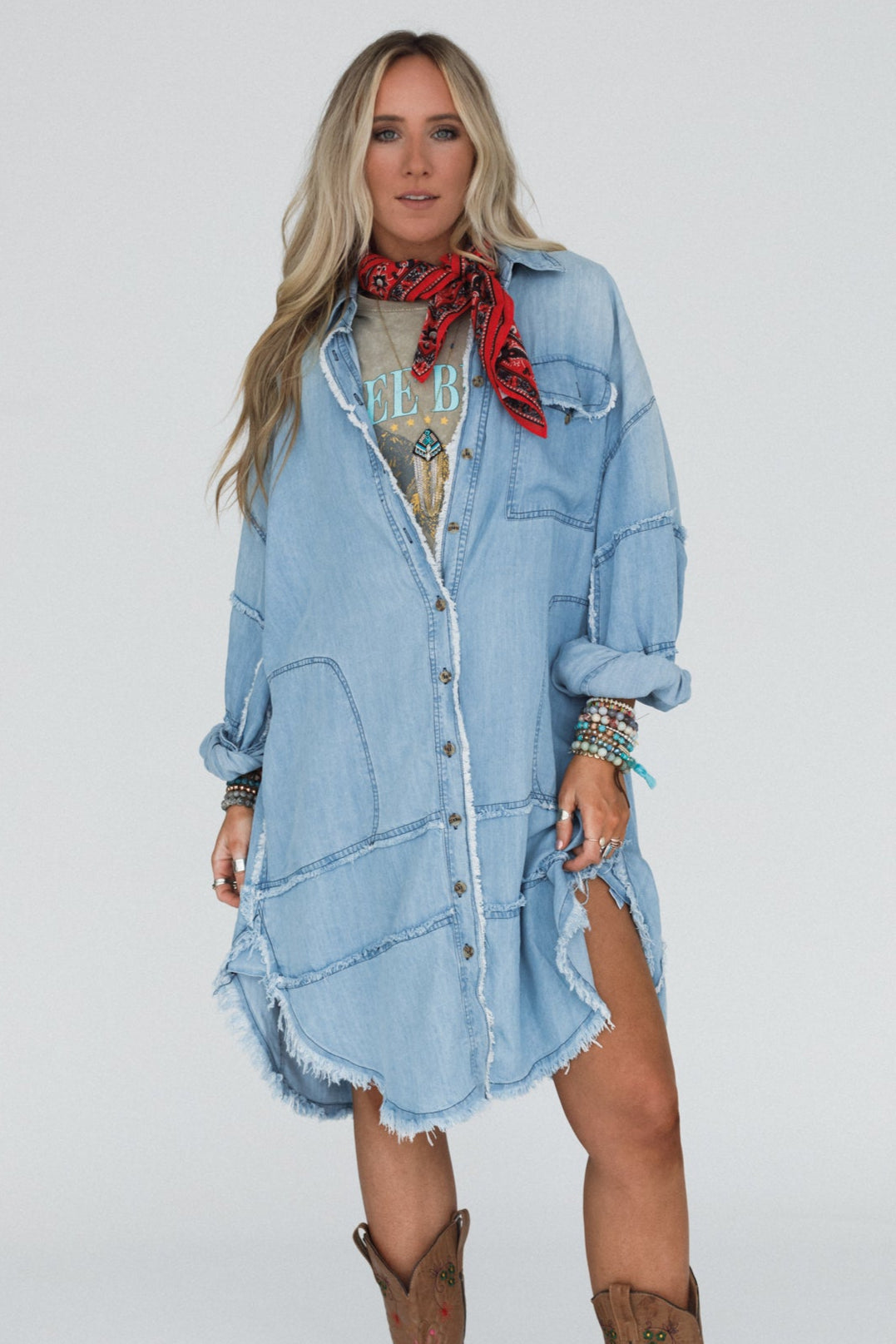 Southern Flair 3 Piece Bundle - Washed Denim
