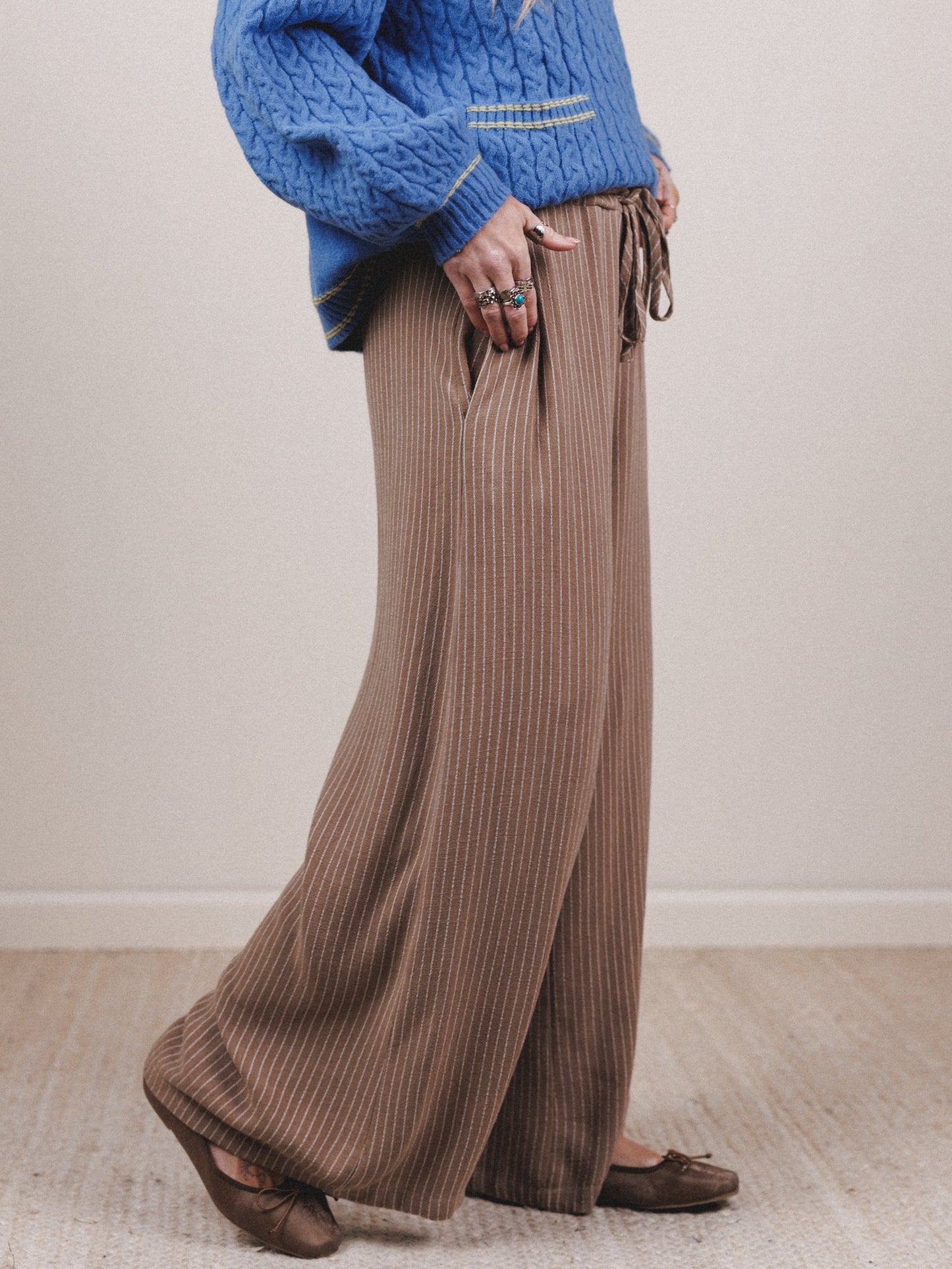 Sunday Mood Pants - Taupe