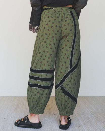Star Child Pants - Moss Green