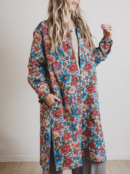 Wander Field Floral Jacket - Pink