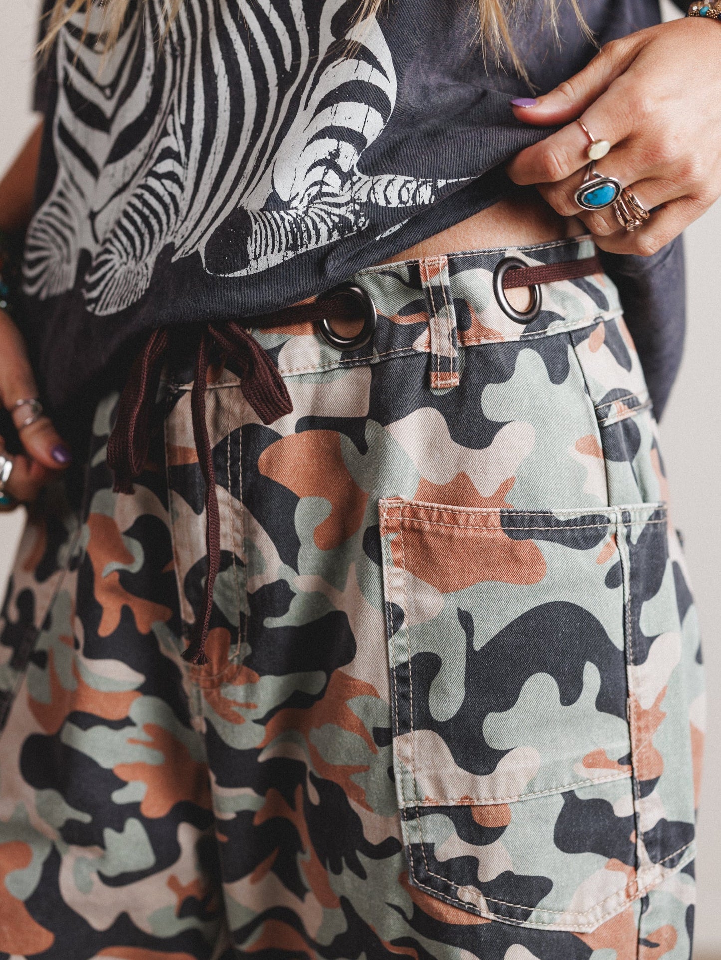 Golden Thistle Pants - Camo