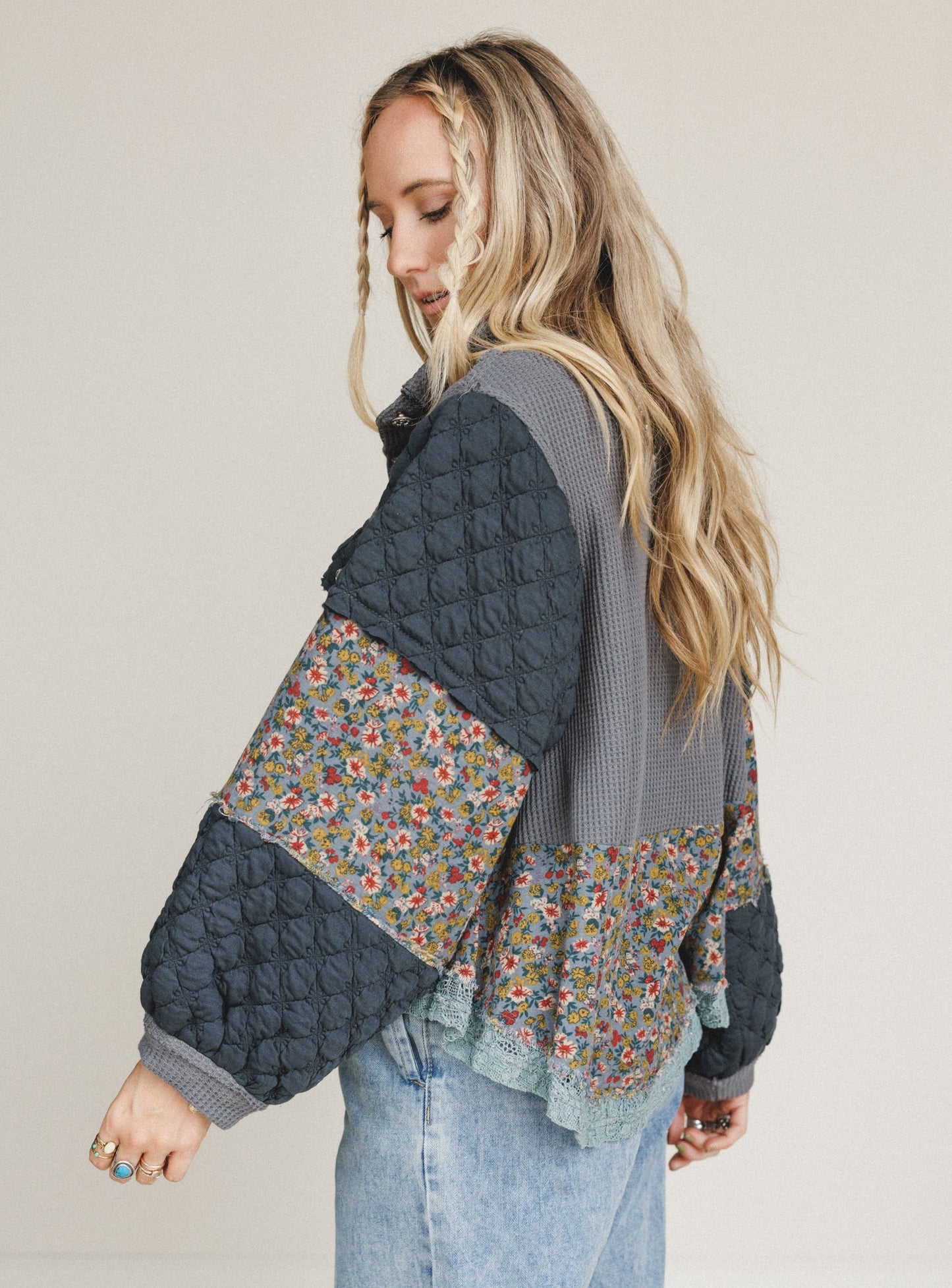 Kiss The Wind Jacket - Charcoal