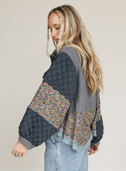 Kiss The Wind Jacket - Charcoal